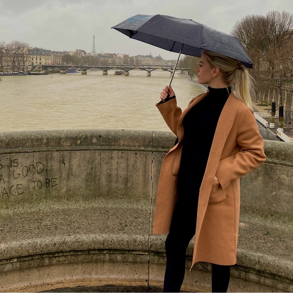 Camel Pea coat!